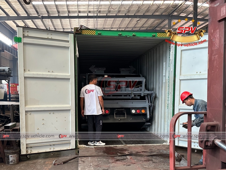 11 CBM Garbage Compactor Body to Brunei-3